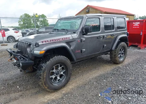 2018 Jeep Wrangler Unlimited Rubicon 4X4 from USA, damaged, VIN 1C4HJXFG6JW203082